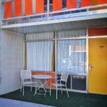 exterior corridor patio seating