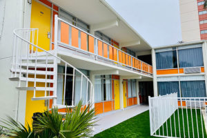 exterior corridors