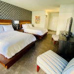 two queen beds guest room